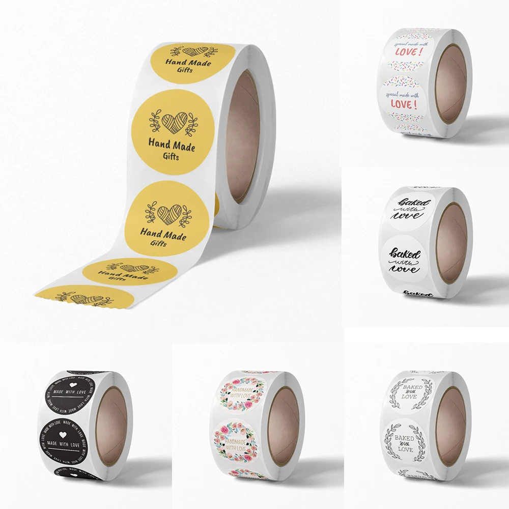 

Thank Seal Natural Paper Stationery Labels Package Kraft For Love With Handmade