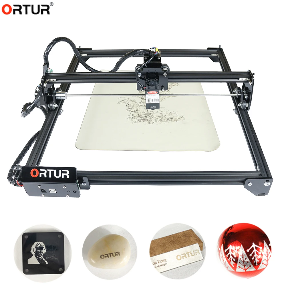 32 битная материнская плата Ortur OLM 2 40*43 см мини оси лазерный гравировальный станок