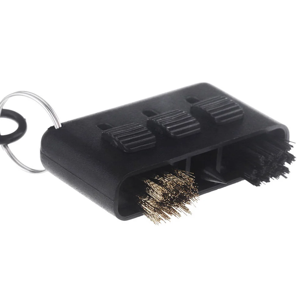 

Portable Club Durable Ergonomic Retractable Accessories Black Cleaning Outdoor Handheld Golf Brush