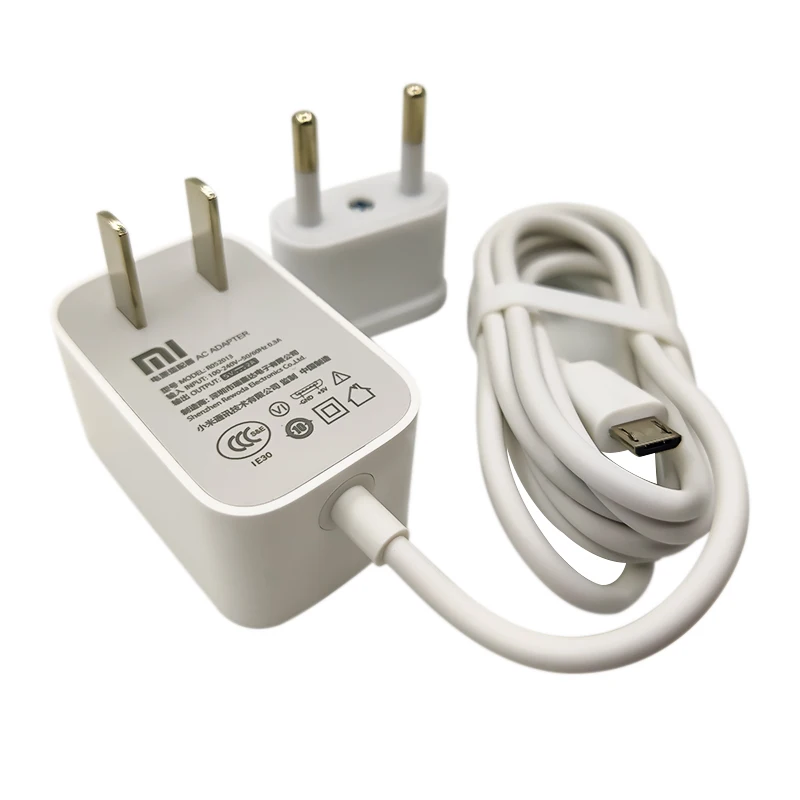 Зарядное устройство XiaoMi с кабелем 2 в 1 кабель Micro USB 5V2A адаптер для Xiaomi Mi 3 2S Redmi 4A 4X