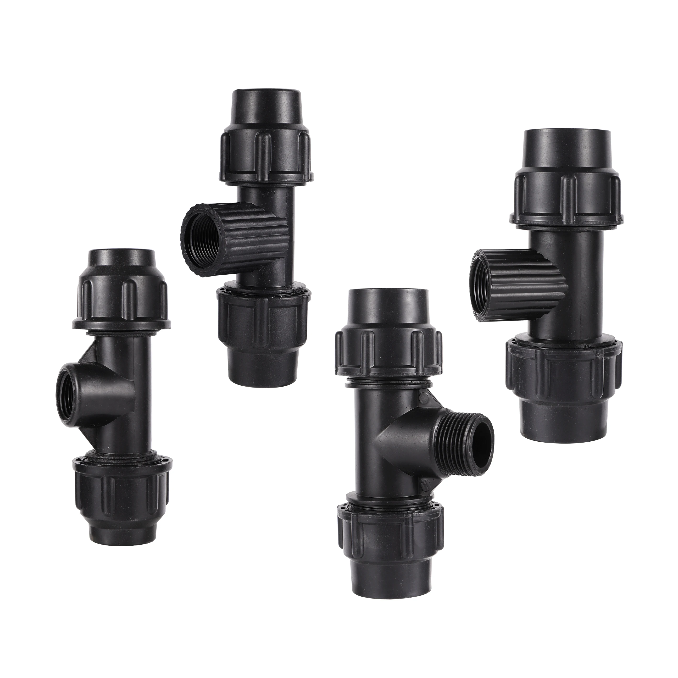 812 Pipe Lock Female Connector to 47 Pipe Variable Diameter Six-Way Adapter fits 13mm ID/ 4mm ID Kalolary 10PCS Barbed Tee 1/2 inch to 1/4 inch Irrigation Tube Anti-Drop Premiun Quality Fitting 