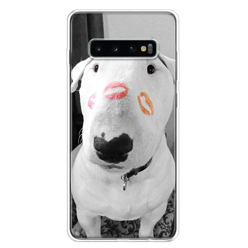 Чехол для телефона с щенками Бультерьера Galaxy A02S A03S A12 A22 A32 A42 A52 A72 A13 A23 A33 A53 A73 5G A10S A20S
