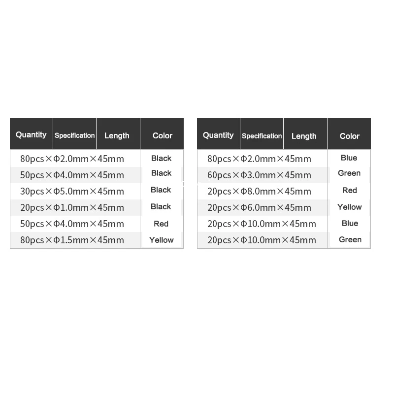 530 шт./кор. огнестойкая изоляция для защиты проводов термоусадочная трубка разные