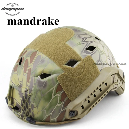 mandrake Военный страйкбол Пейнтбольные шлемы наружные Wargame CS защитный шлем CoverArmy Тактический шлем аксессуары Casco - Цвет: mandrake