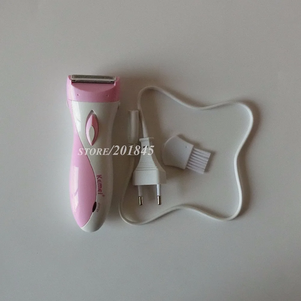 2 шт. перезаряжаемый Водонепроницаемый женский эпилятор бикини Бритва для