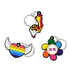 1 шт., брелок для ключей из ПВХ