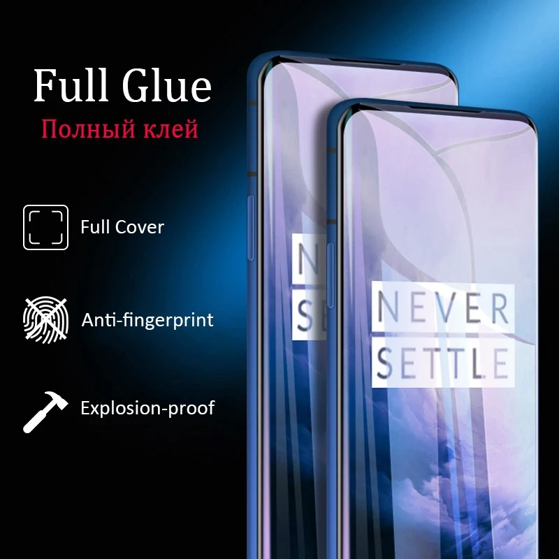 Фото Защитное стекло с полной проклейкой для Oneplus 9 8 7T Pro Oneplus7 Vivo X50 Oppo Reno 3 Мобильные Защитное стекло с полной проклейкой для Oneplus 9 8 7T Pro Oneplus7 Vivo X50 Oppo Reno 3 Мобильные