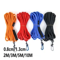 2m3m5m10m custom length nylon dog leash reflective pet dog lead heavy duty traction rope p chain dog training leashes