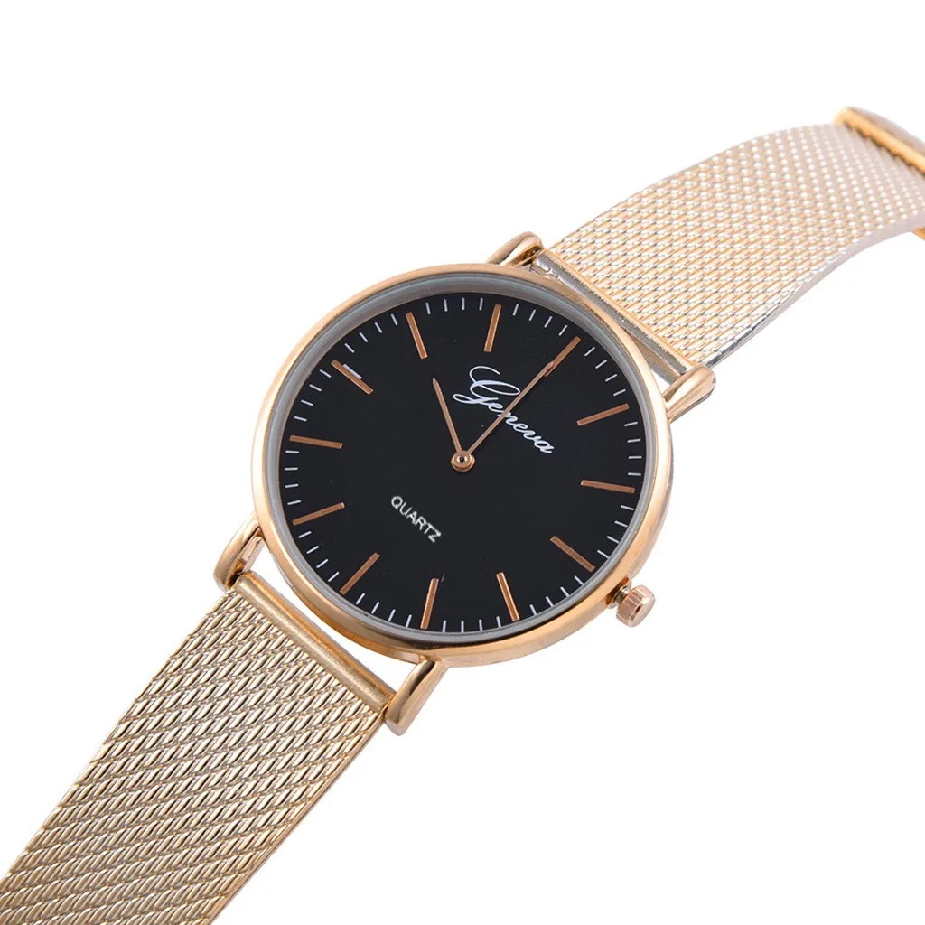 

Quartz Watches For Women Men Luxury Watch Stainless Steel Quartz Sport Plastic Band Wrist Watches Reloj Hombre
