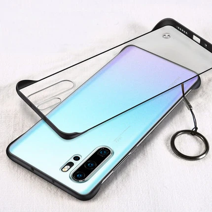 Чехол для Samsung Galaxy Note 10 жесткий матовый прозрачный тонкий с кольцом защитная