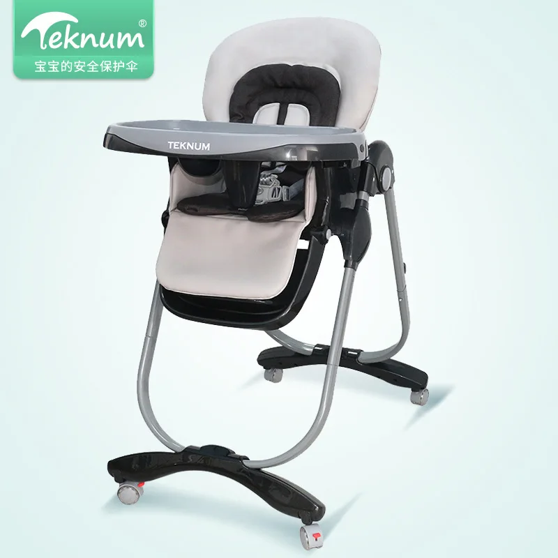 Teknum Baby Dining Chair Folding Multifunctional Portable Child Dinning Chairs  Portable Booster Seat for Baby