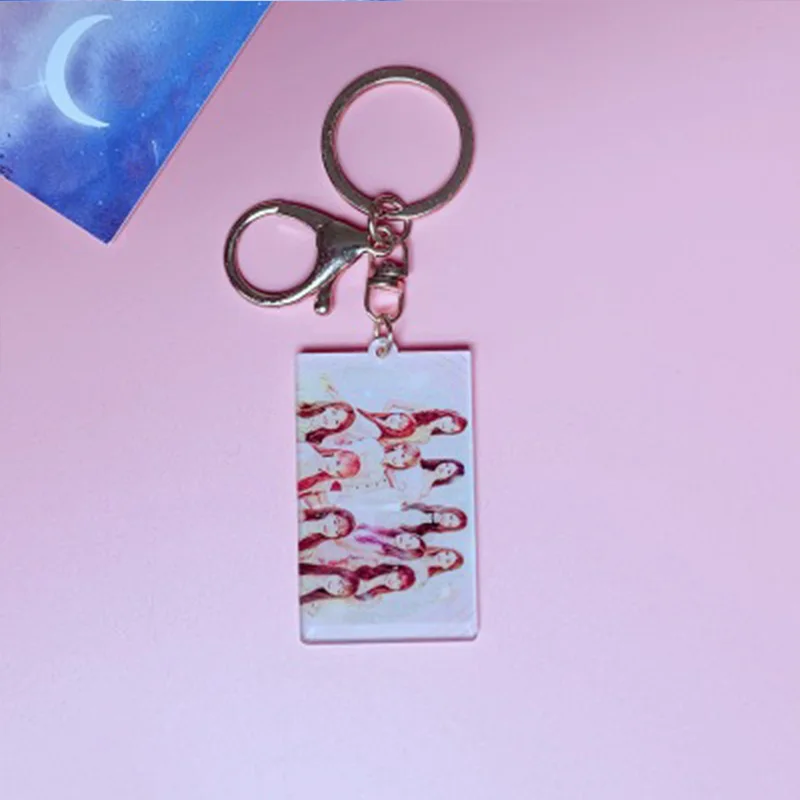 Got7 BlackPink Twice Bangtan Boys альбом карта Soul Persona Jimin JIN SUGA JUNGKOOK изящный брелок LJJ71 - Цвет: 19