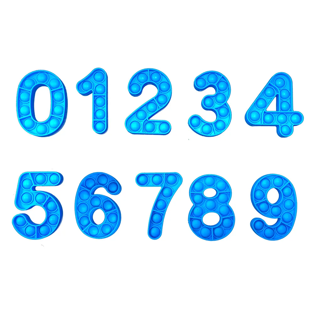 

2021 New Silicone Digital Toys Student Mental Arithmetic Desktop Thinking Toys Decompression Fidget Toys