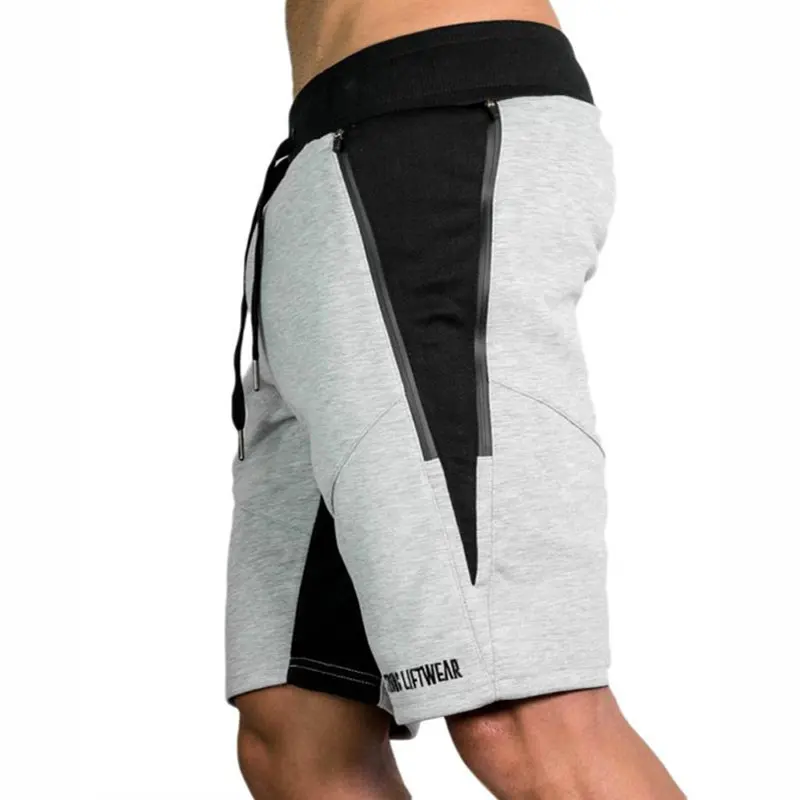 Мужские бег трусцой хлопковые спортивные уличные шорты Паркур тренажерный зал