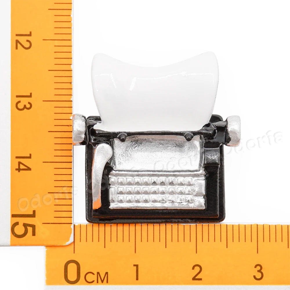 Odoria 1:12 миниатюрная черная машинка для письма антикварная старомодная учебная