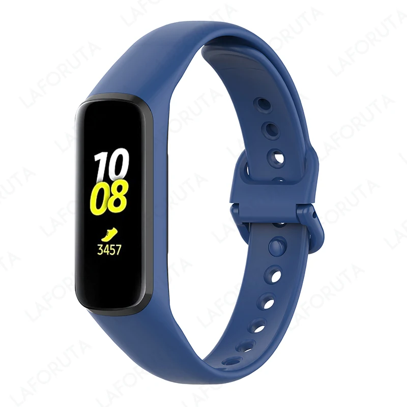Laforuta силиконовый ремешок для Galaxy Fit-e ремешок резиновый спортивный браслет для samsung R375 петля женский мужской фитнес-браслет