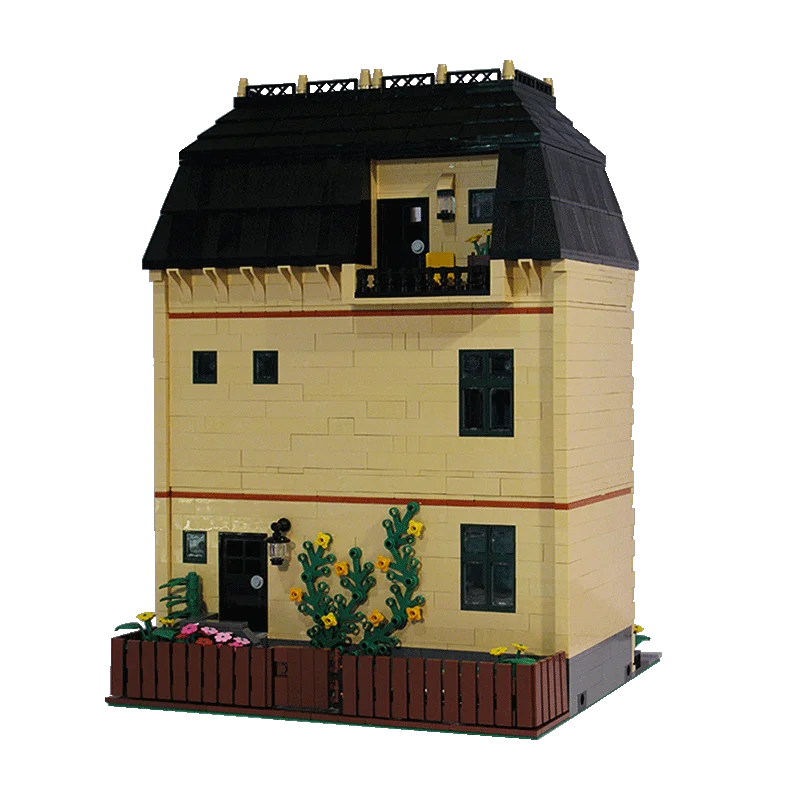 

Block World Famous Architecture The Music Club Inverted Corner For 10255 Model Building Blocks Gifts Brick Gift Toy Children