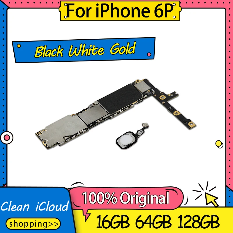 Материнская плата для iPhone 6 P Plus 16 ГБ/64 Гб/128 ГБ|Антенны мобильных телефонов| |