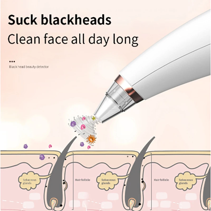 Электрический пылесос для удаления черных точек акне инструменты ухода за кожей