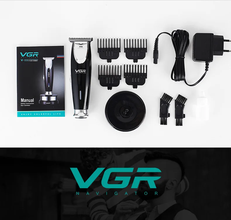 Мощная электрическая машинка для стрижки волос триммер бороды мужчин тример