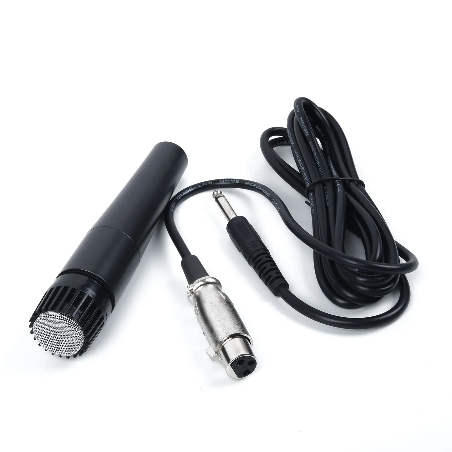 

Professional Wired Moving Coil Dynamic Handheld Microphone With Cable Stable Voice Transmission For Karaoke Outdoor Publicity