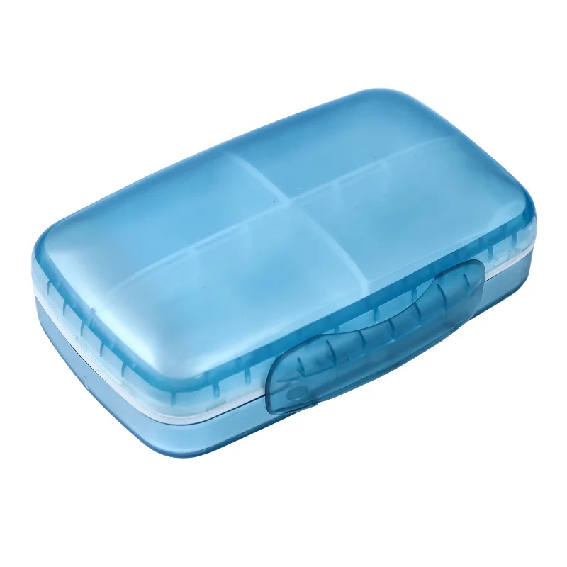 

Portable Travel Pill Storage Box 8 Grids Plastic Medicine Organizer Container Drug Case Tablet Dispenser Jewelry Beads Boxes 1Pc
