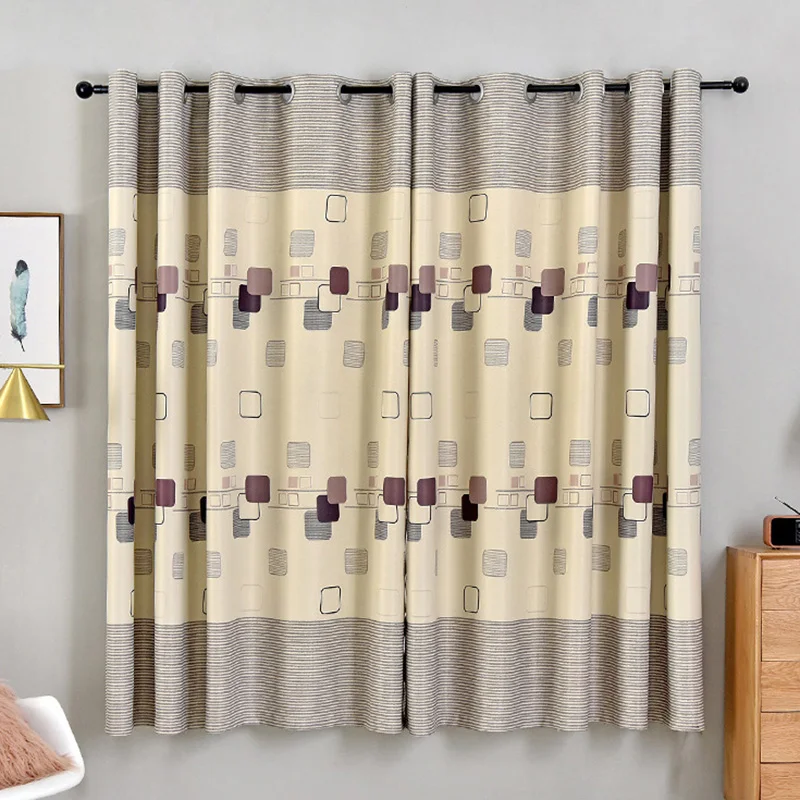 Tiyana современные короткие шторы для гостиной кухни спальни Квадратные Шторы на