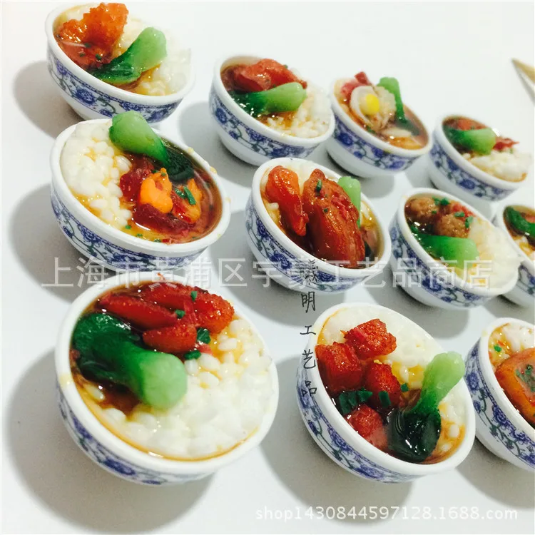 Китайская пищевая имитация реативный магнит магниты на холодильник доска для