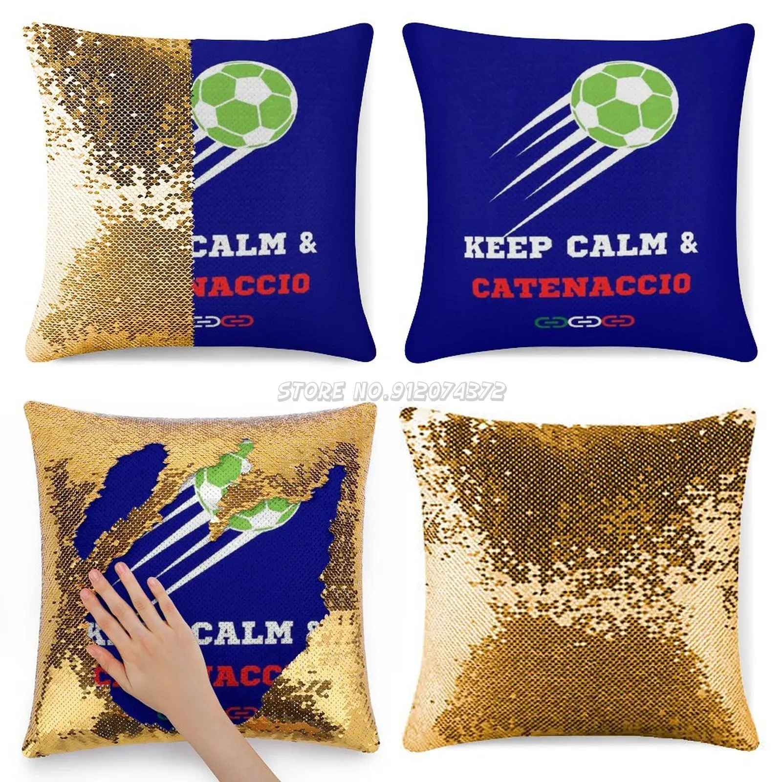 Наволочка с блестками для дивана, 40 х40 см Наволочка с блестками для дивана, 40 х40 см