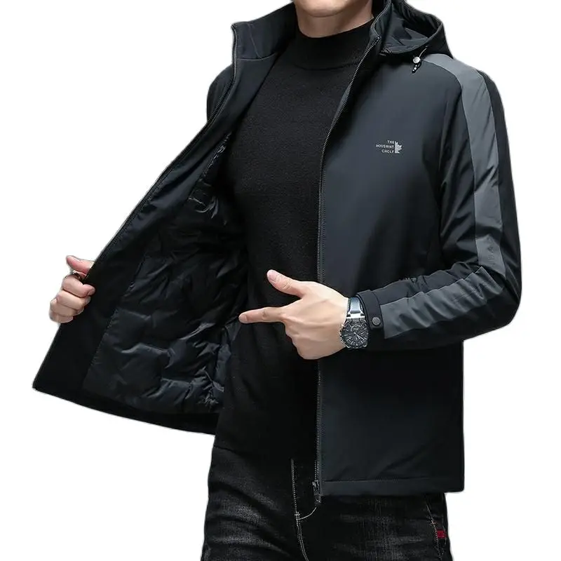 

M.Y.FANTASY Top Grade New Designer Brand Casual Fashion Street Winter Jacket Men Duck Down Windbreaker Puffer Coats Mens Clothin