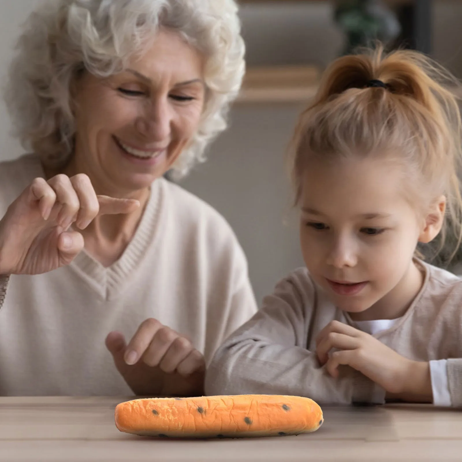 Squeeze Bread Doll Food Scale Dollhouse Miniature Cake Accessories Home Craft Decor Kids Kitchen Toys Снятие Стресса L3 | Игрушки