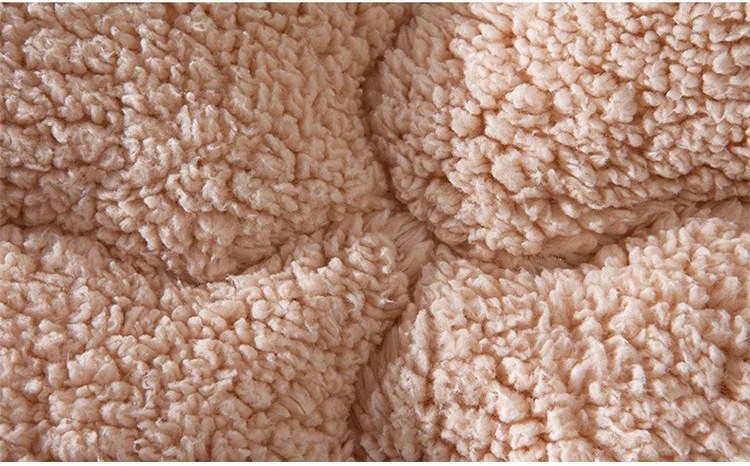 Зимнее лоскутное одеяло теплое из овечьей шерсти Хлопковое верблюжьей расцветки