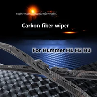 suitable for hummer h1 h2 h3 special upgrade modification carbon fiber wiper exterior accessories