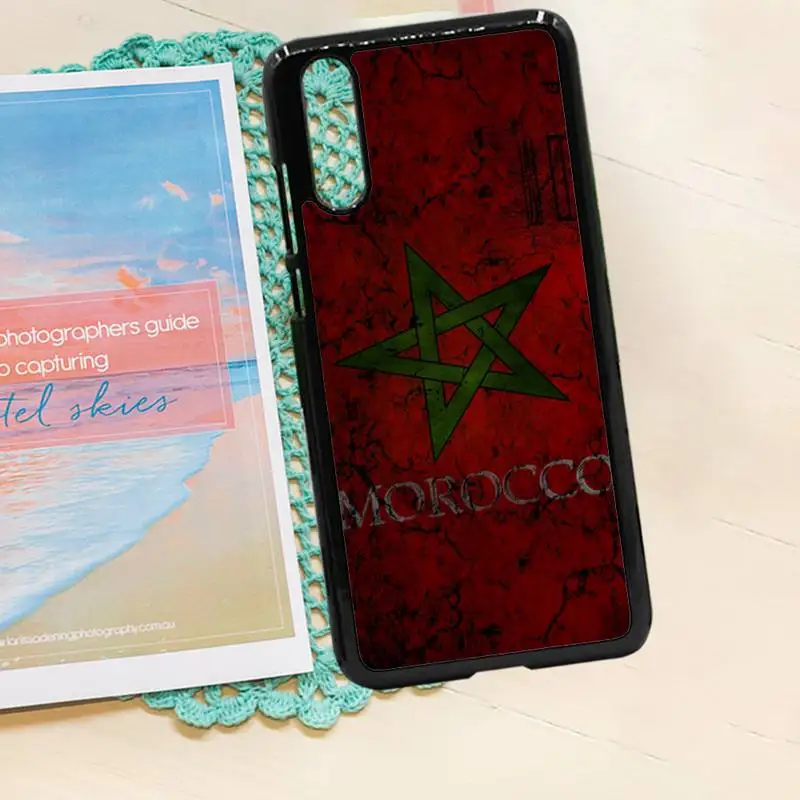 

morocco flag fashion pattern luxury Phone Case PC for iPhone 11 12 pro XS MAX 8 7 6 6S Plus X 5S SE 2020 XR