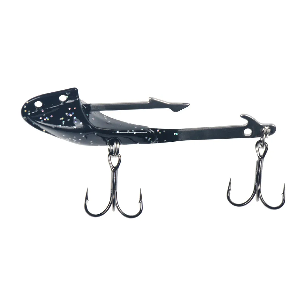 

1pcs Fishing Lures Luminous Lead Hook Anti-hanging Soft Bait Fishing Accessories Durable Hook Stainless Steel Lures Hot Sale