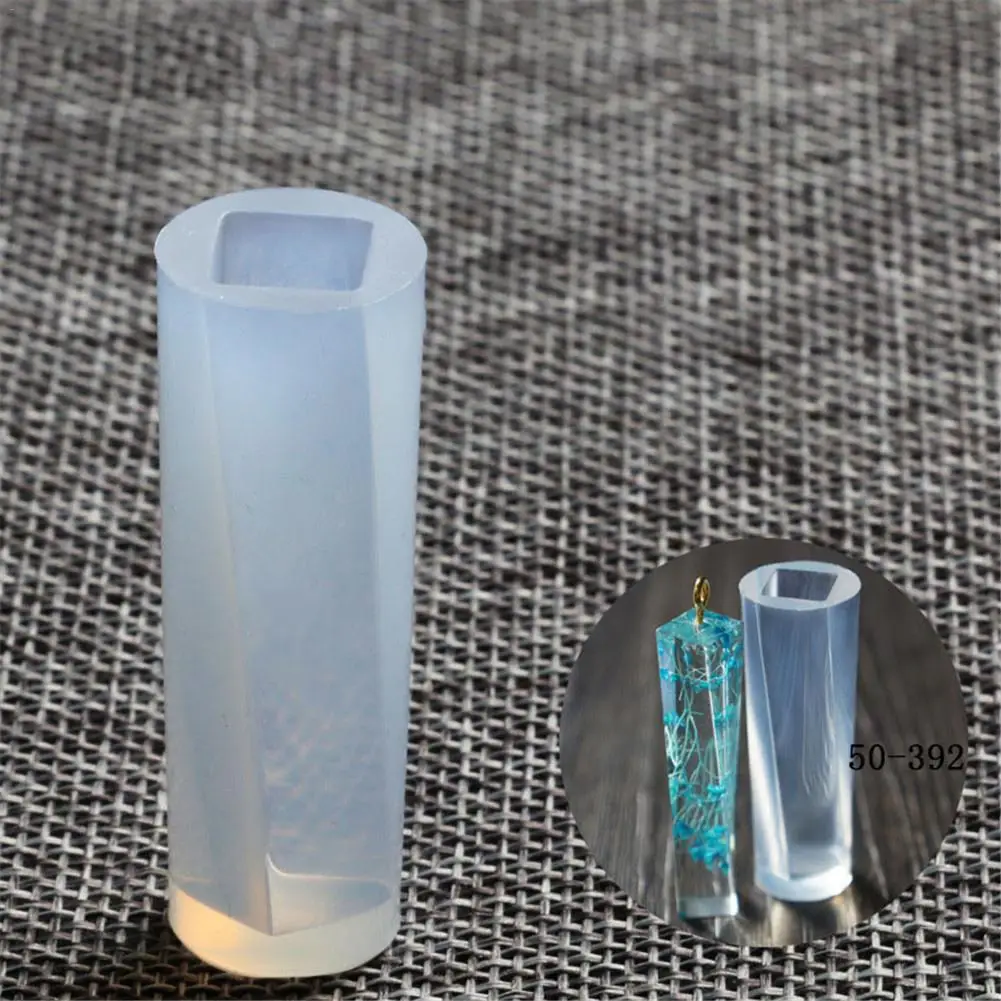 F Кристаллическая эпоксидная формочка для силиконовой Подвески DIY кристаллическая форма для ювелирных изделий DIY ремесленные формы для эпоксидной смолы ожерелья силиконовая форма - Цвет: F