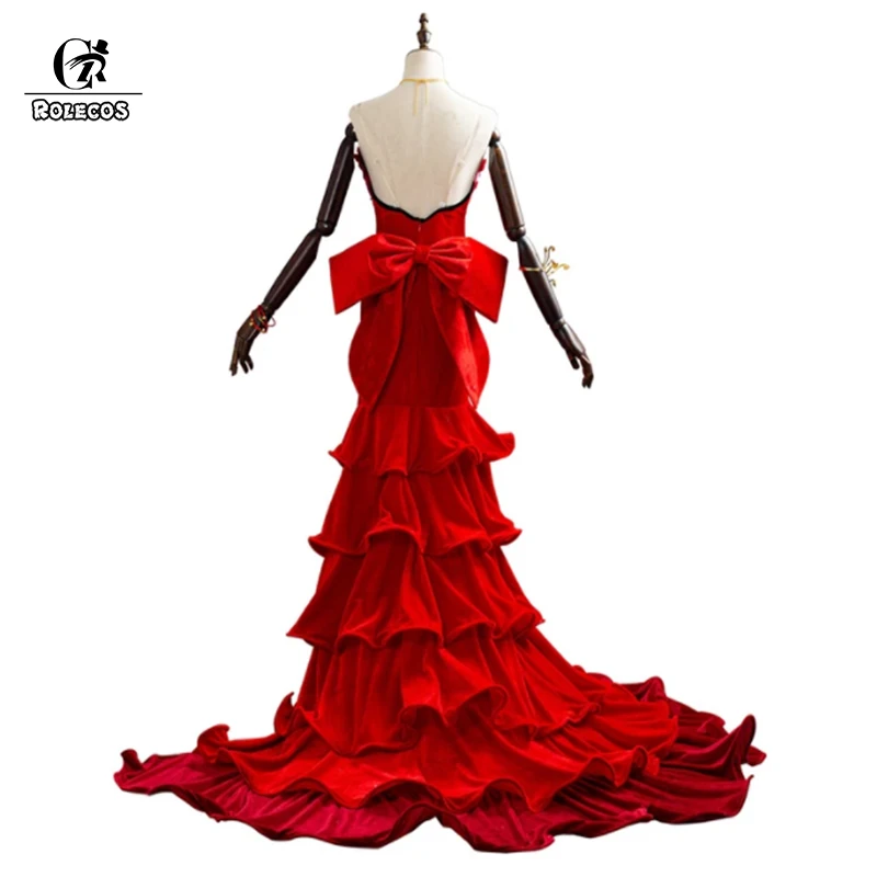 Костюм для косплея ROLECOS FF 7 Последняя фантазия VII аэрит Гейнсборо карнавальные