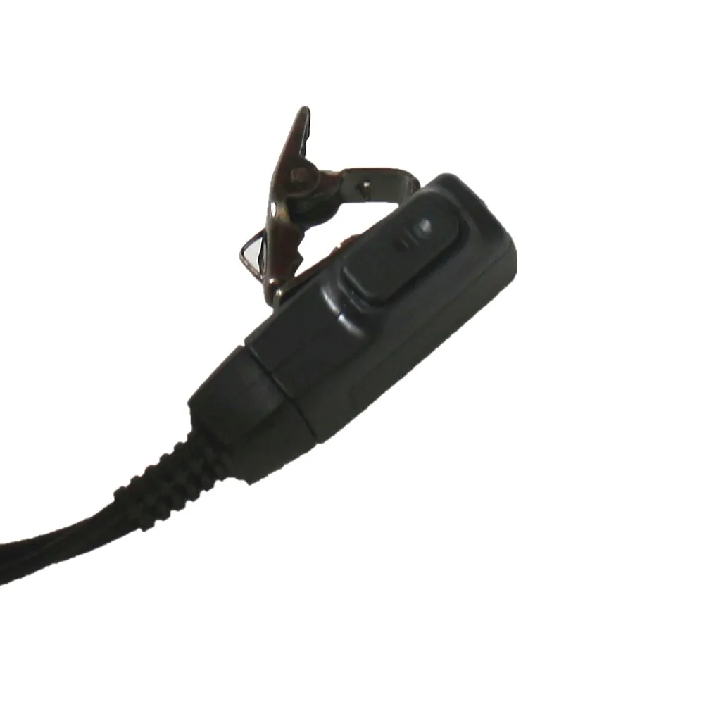 10 шт. гарнитуры Динамик микрофон Акустическая тайное трубки PTT для Vertex