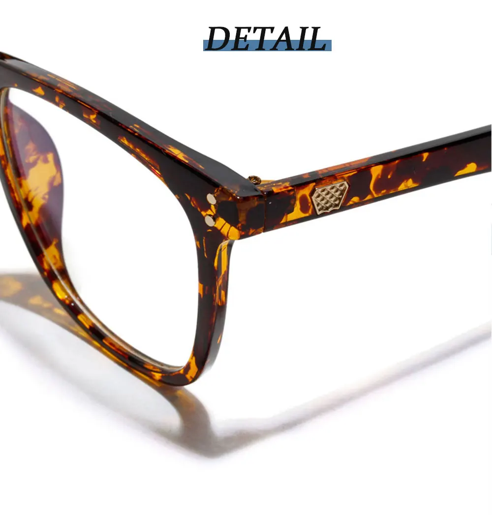 Anti Blue Ray Square Glasses Frame Women Men Transparent Optical Eyewear Vintage Blue Light Blocking Glasses Computer Goggle