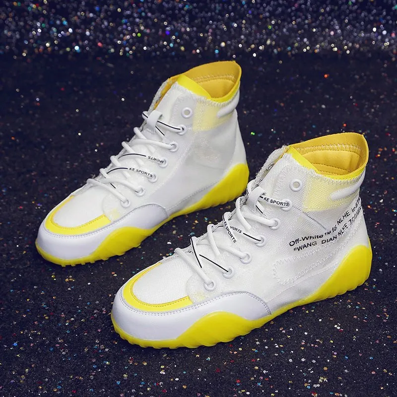 

Women Vulcanized Shoes Fashion Flat All-match Walking Shoes Breathable Mesh Athletic Shoes Ladies Casual Shoes Cozy Sneaker
