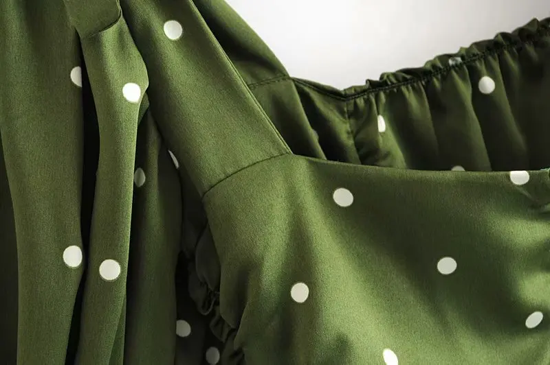 Новинка зимы 2019 женское платье Hubble милостивый рукав волнистая фея длинный U21-26448 |