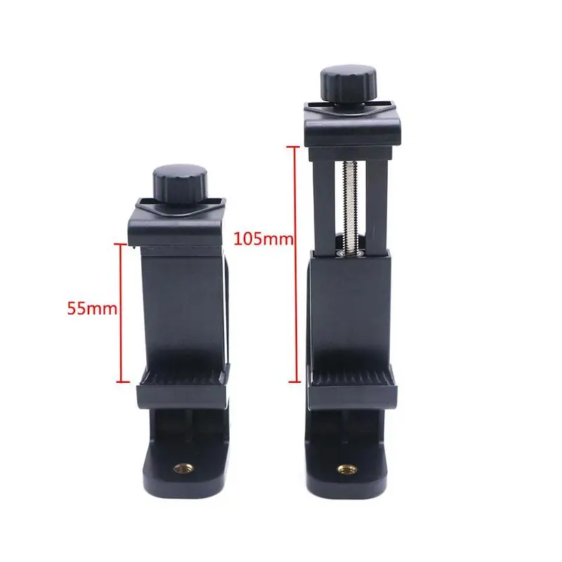 

360 Degree Rotation Portable Tripod Mount Holder For Cellphone Balck Mount Clip Bracket Stand Bracket B2Z2