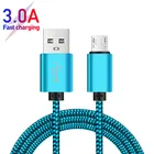 Кабель Micro USB, 2 м, для быстрой зарядки Huawei y5, y6, y7, y9 P Smart 2019, мобильный телефон, зарядное устройство для Honor 7a, 8x9s, кабель для зарядки и передачи данных