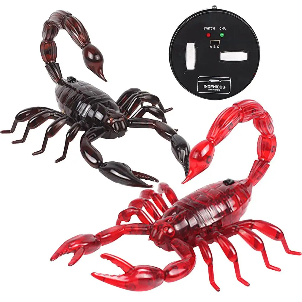 

Scorpion Robot Toy Remote Control Scorpion Infrared Prank Toy Tricky Animal Model Scary Bugs Party Favors For Children And Adult