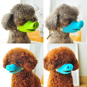 Teddy dog mouth cover anti biting, barking and eating pet mask duck mouth cover small dog cover dog cover dog mouth cover snout