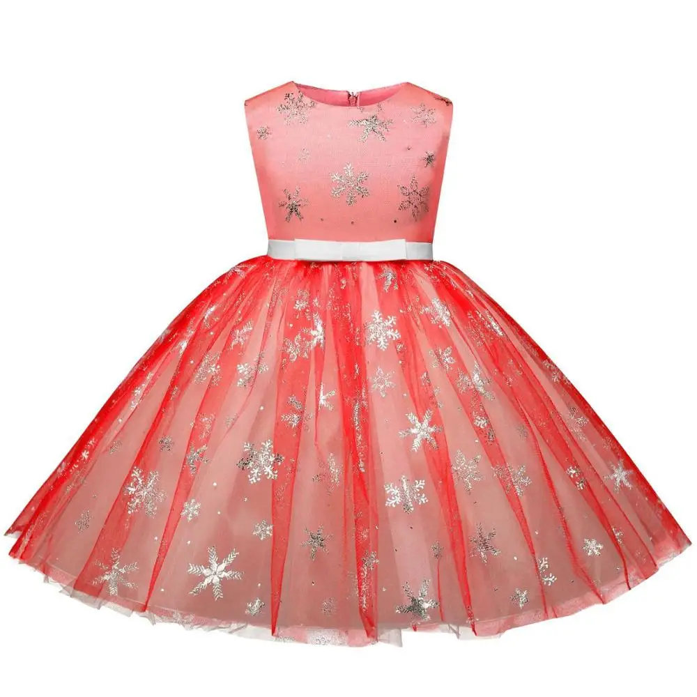 Детское платье для девочек летнее принцессы с цветами конкурса красоты дня