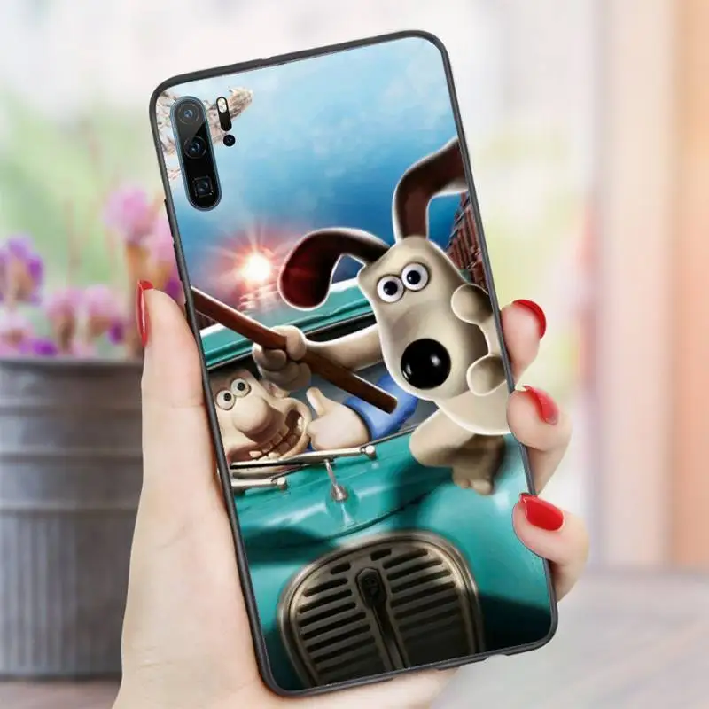 

Animation Wallace and Gromit Phone Case For Huawei honor Mate P 10 20 30 40 i 9 8 pro x Lite smart 2019 nova 5t
