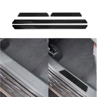 fit for volkswage vw golf 8 mk8 2020 2021 car styling carbon fiber door sill stickers protective strips sticker