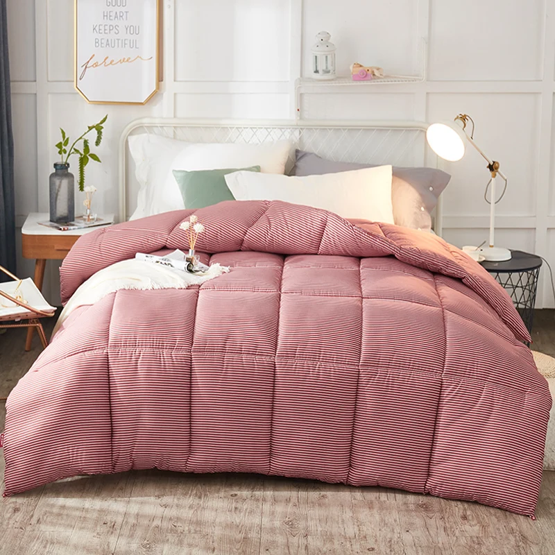 Высококачественное зимнее толстое одеяло с принтом в форме хлеба 100% перьев ткань