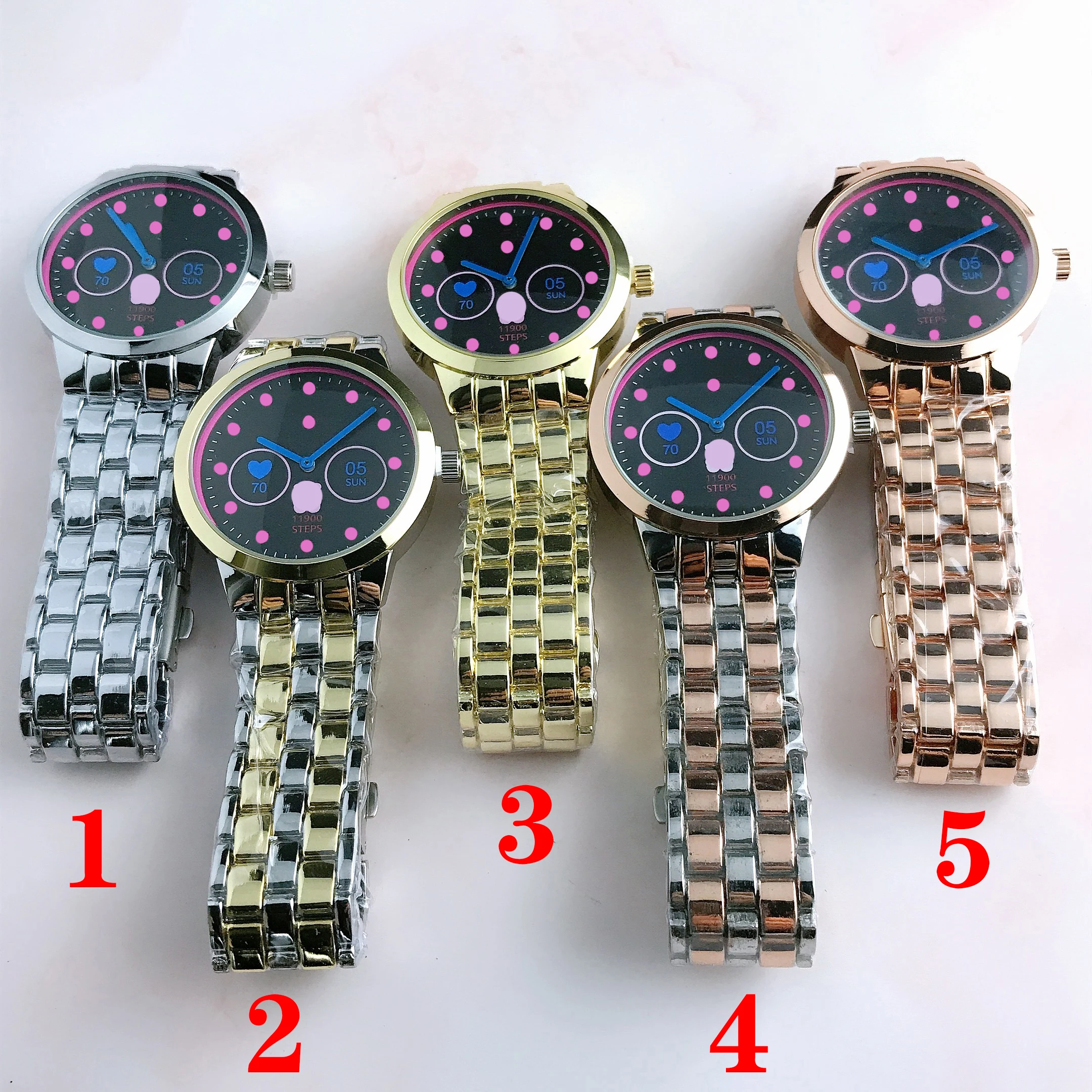 

Stainless Steel Men's and Women's Luxurious Atmosphere Spanish Bear Quartz Watch Fashion Jewelry Gift Exquisite, Free Shipping